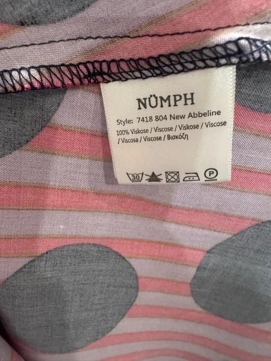 Pink Navy Polka Dot Wrap Midi Dress 3 in 1 Convertible Flowy Chic - Picture 11 of 12